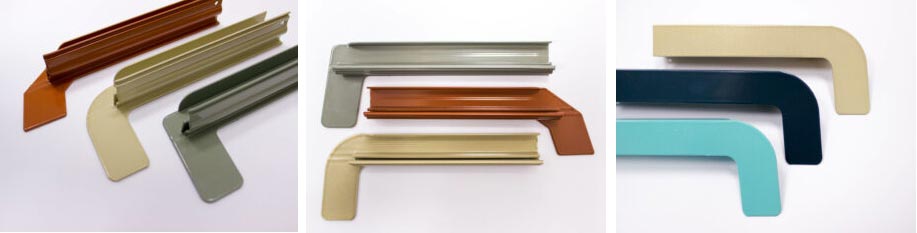 Zaślepki parapetów aluminiowych